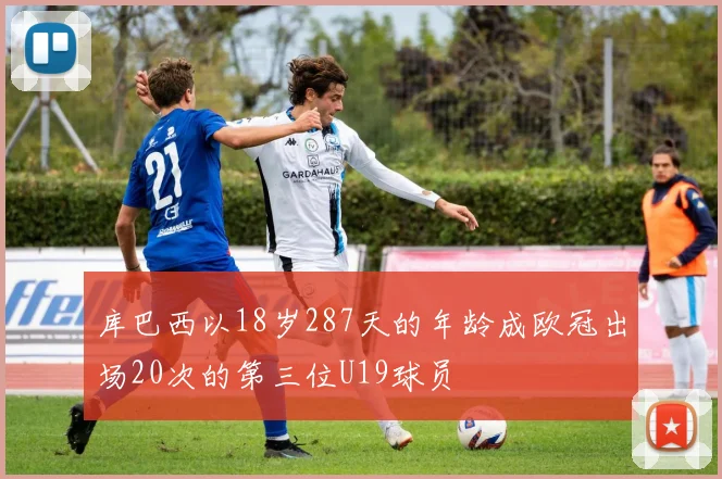 库巴西以18岁287天的年龄成欧冠出场20次的第三位U19球员